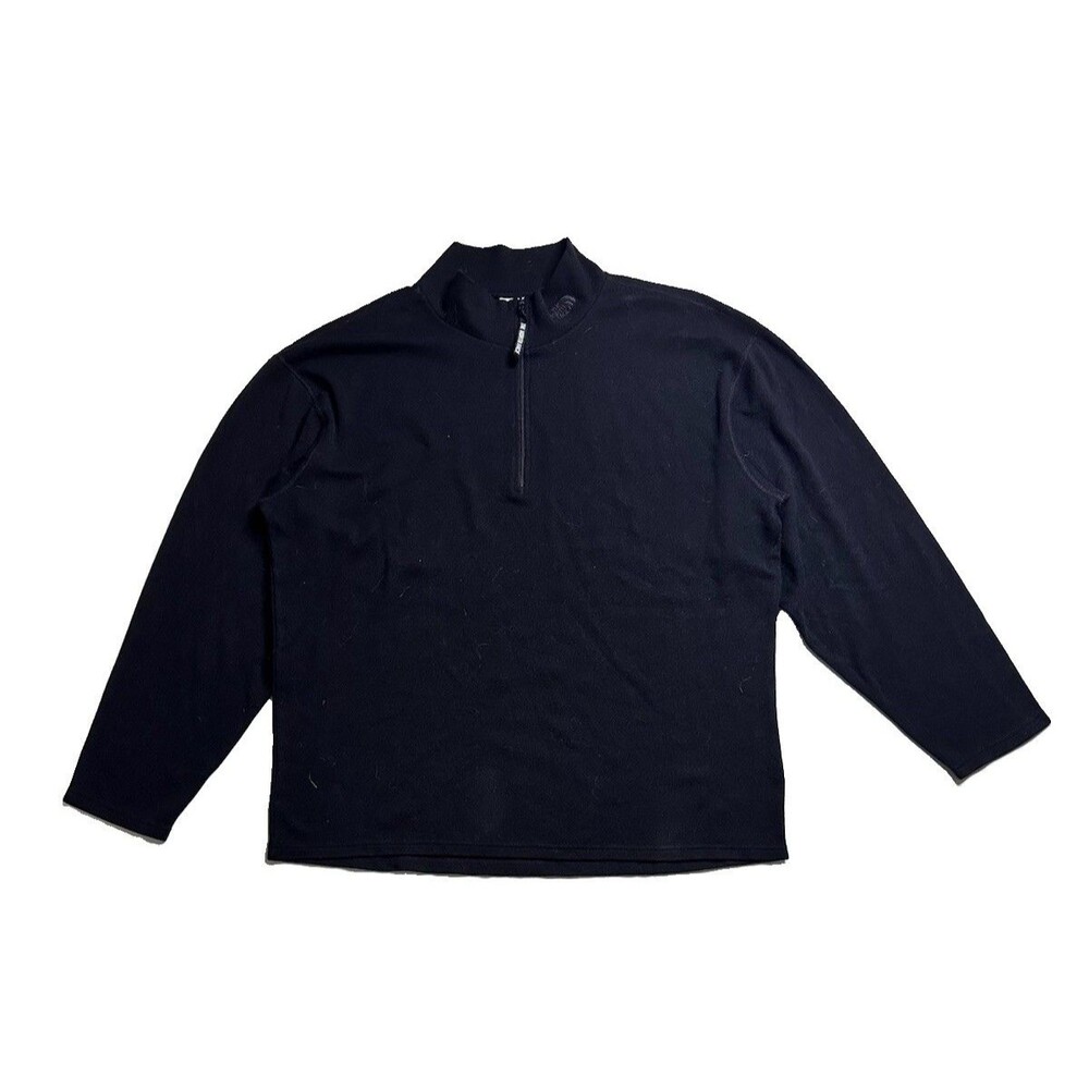 The North Face Men’s Black Quarter-Zip Pullover Size XL